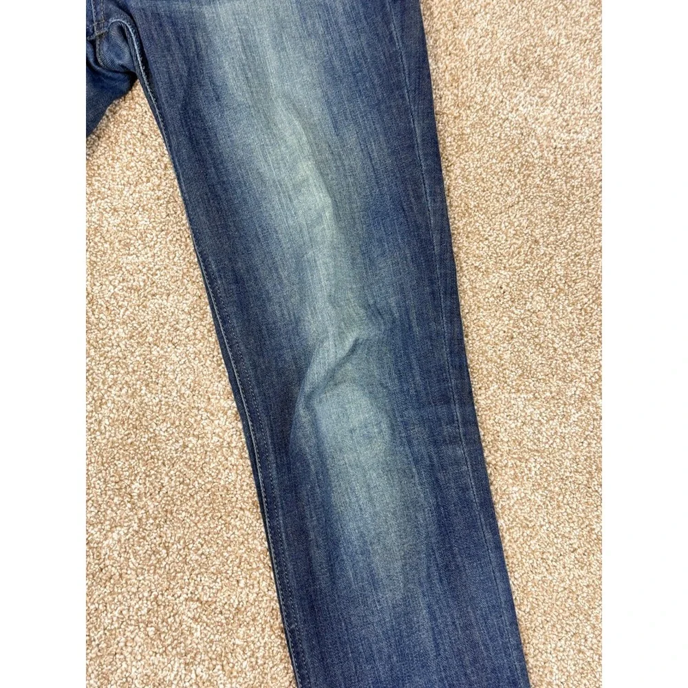 DL1961 Premium Denim‎ Skinny Jeans Medium Wash Blue 28 Mid Rise Stretch Slim Fit